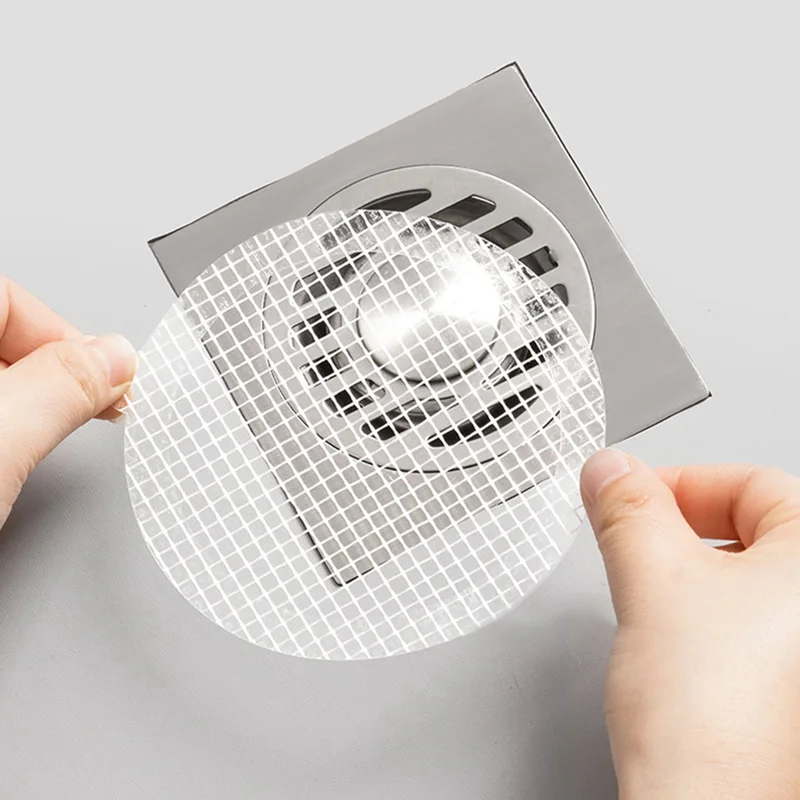 Home Improvement House - 10-30pcs Round Disposable Floor Drain Sticker