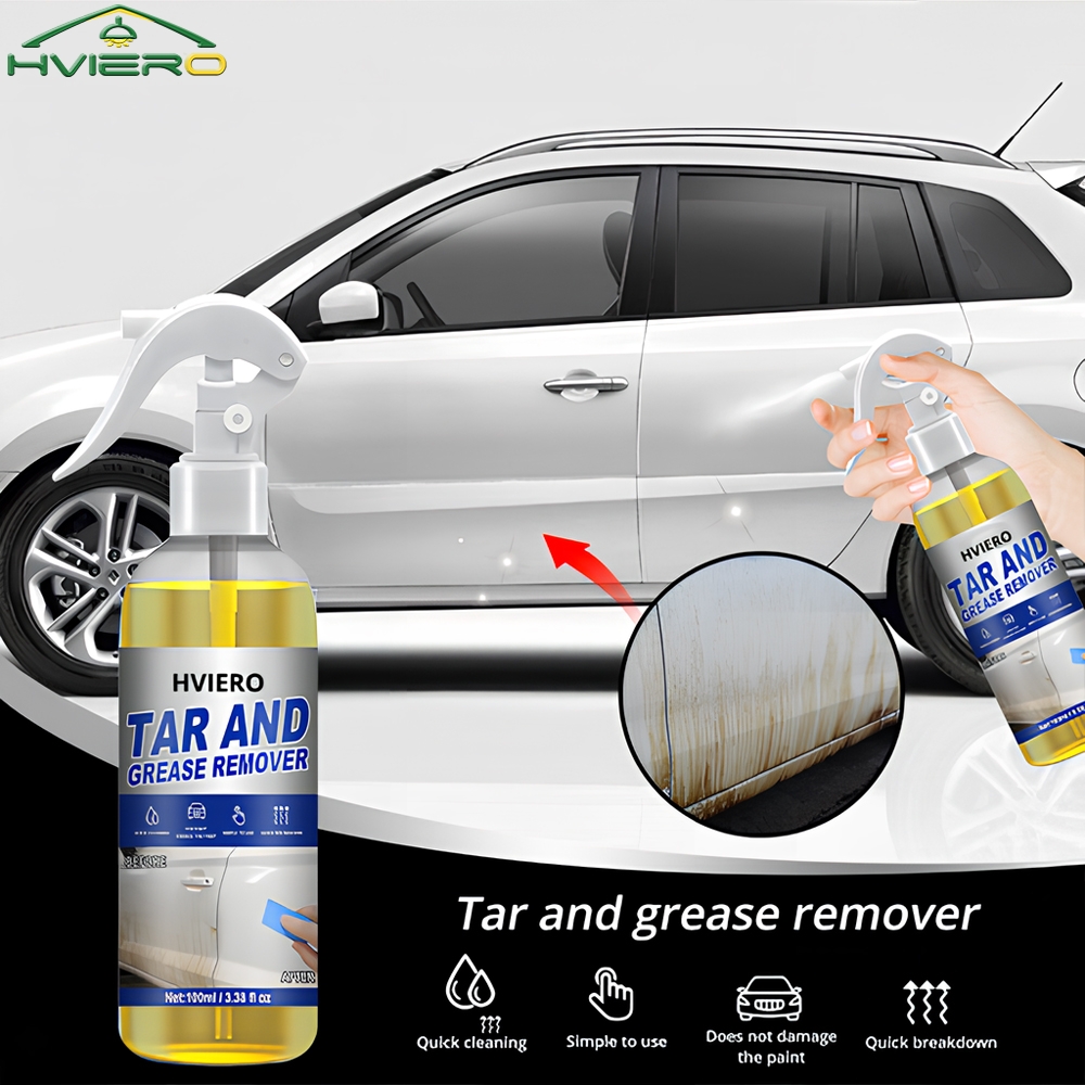 Spray Paint Primer - 100ml Car Oil Tar Remover Solvents