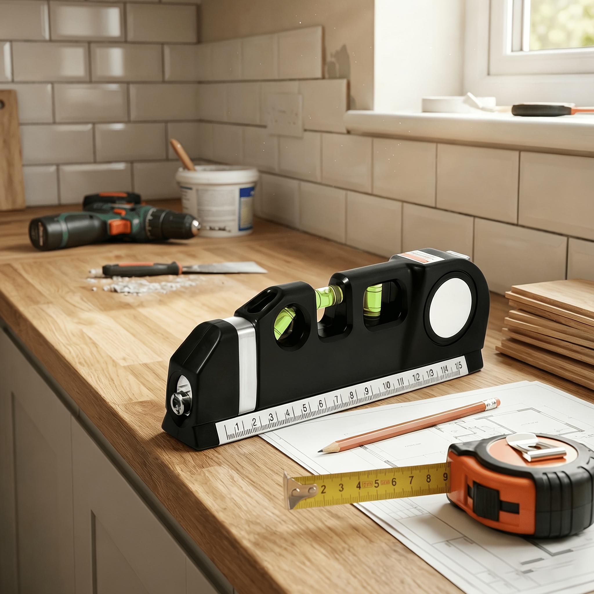 Level Laser Line - Laser Level, Multipurpose Line Tool and