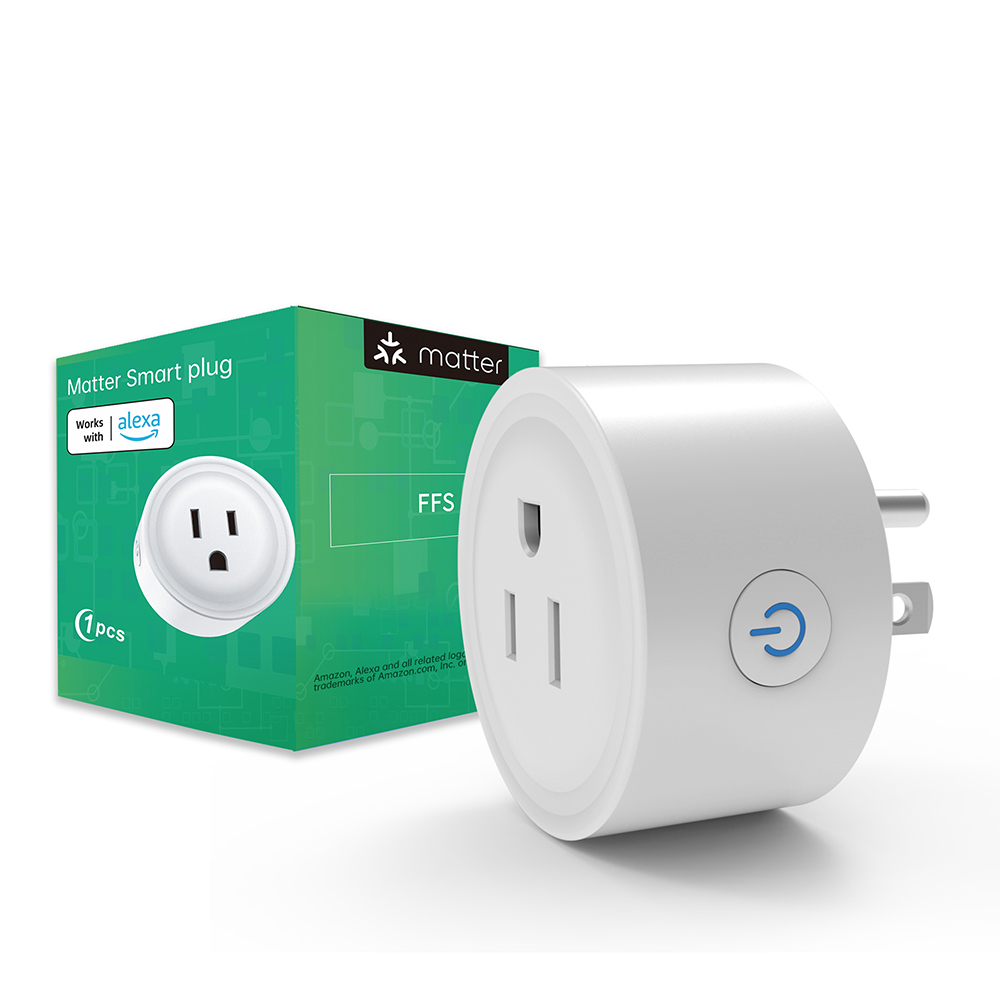 Home Improvement Outlet - Matter Smart Plug US WiFi Outlet