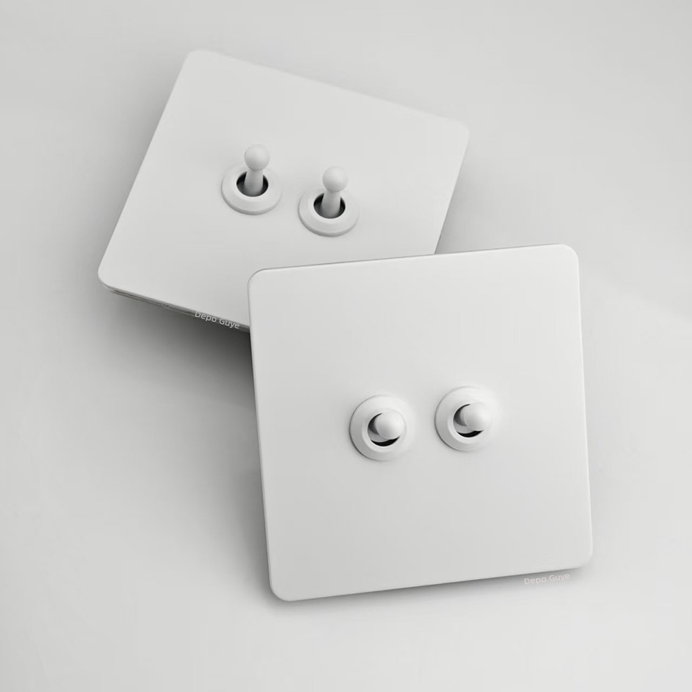 5/10 PCS Toggle Wall Switch Wh - Home Improvement Guy のレビューと価格