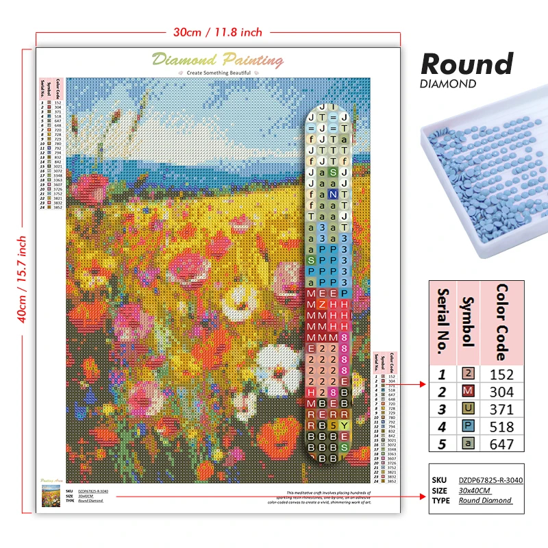 1PC frameless Diamond Painting - Home Improvement Diy のレビューと価格