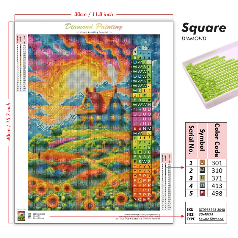 Animal Cat Moon Diamond Painti - Home Improvement Diy のレビューと価格