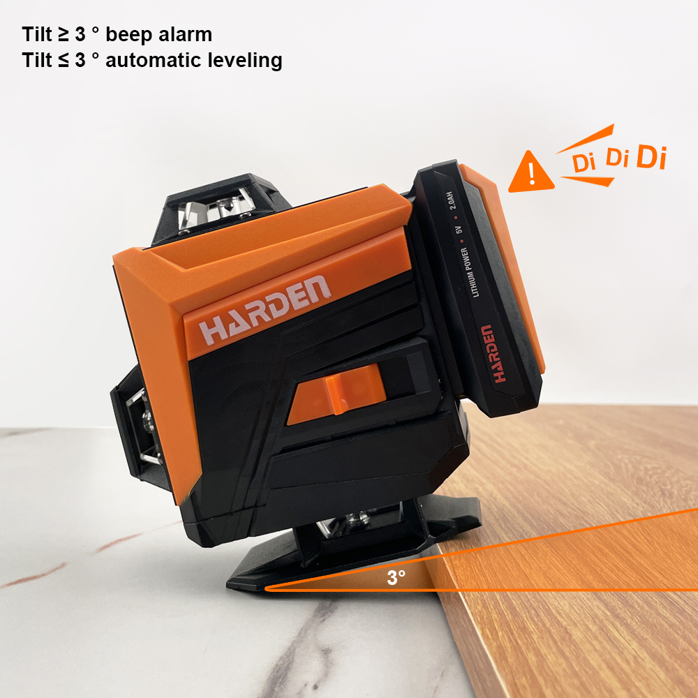 HARDEN 360-Degree 4D16-Line In - Level Laser Line のレビューと価格