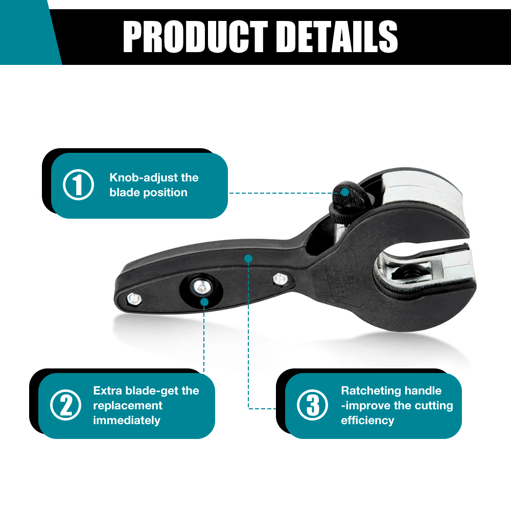 6-29mm Ratchet Pipe Cutter,Hom - Home Improvement House のレビューと価格