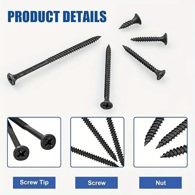 M2 Black Flat Head Cross Carbo - Lowe'S Home Improvement のレビューと価格
