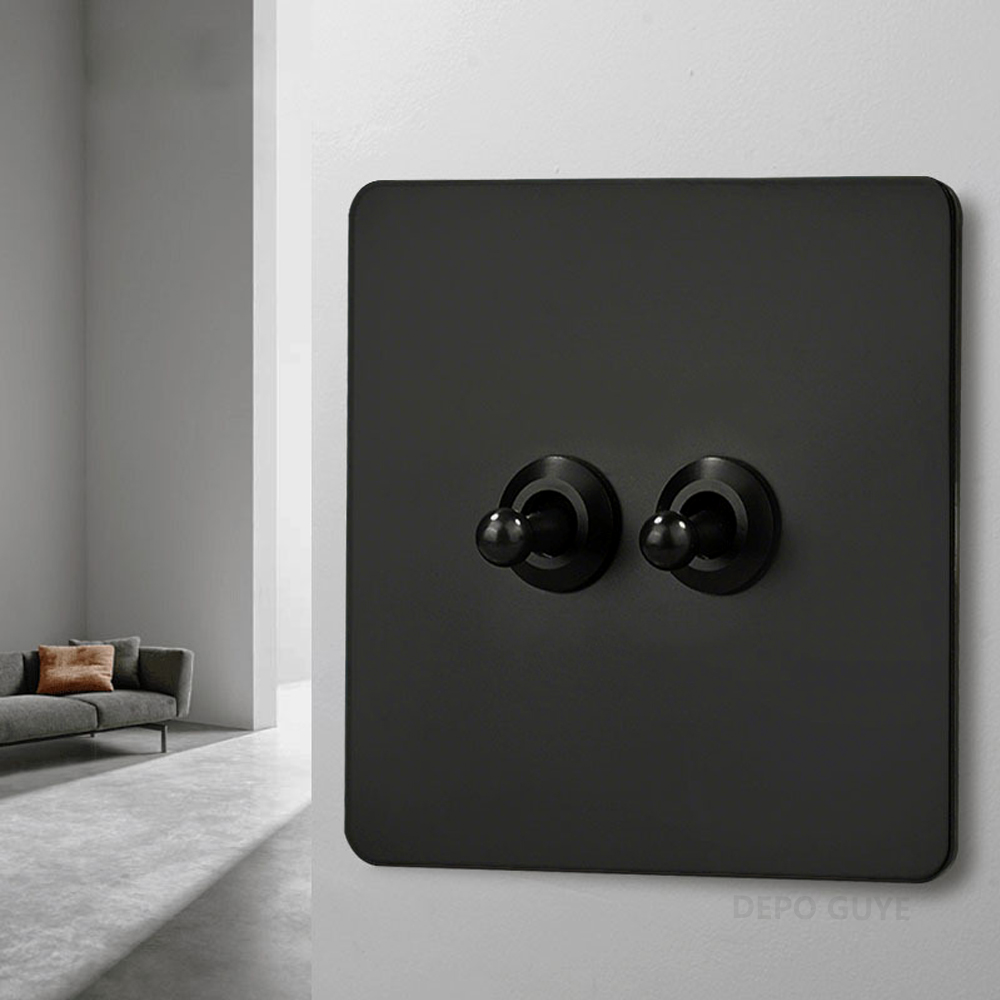 5/10PCS Toggle Wall Switch Bla - Home Improvement Guy のレビューと価格