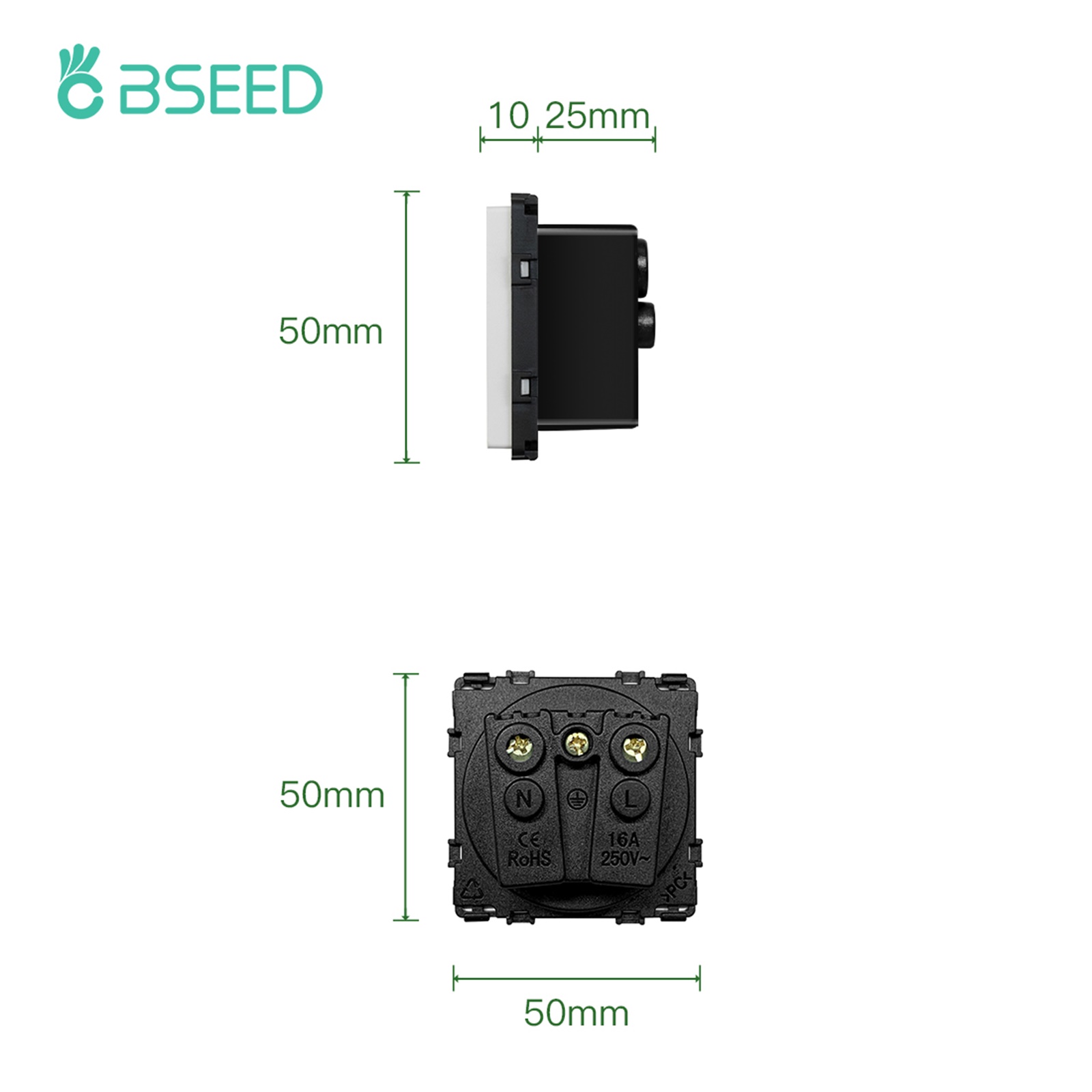 BSEED French Plug Wall Socket  - Home Improvement Outlet のレビューと価格