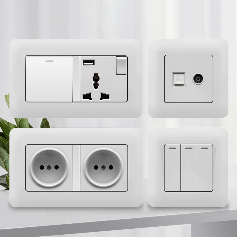 EU Russian White Wall Switch O - Home Improvement Outlet のレビューと価格