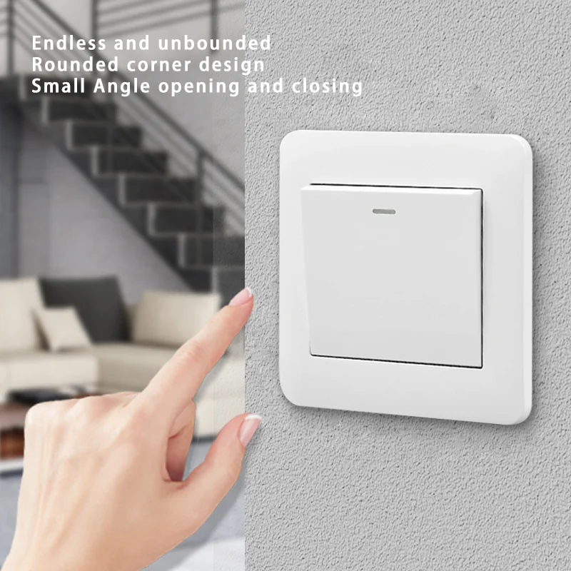 EU Russian White Wall Switch O - Home Improvement Outlet のレビューと価格