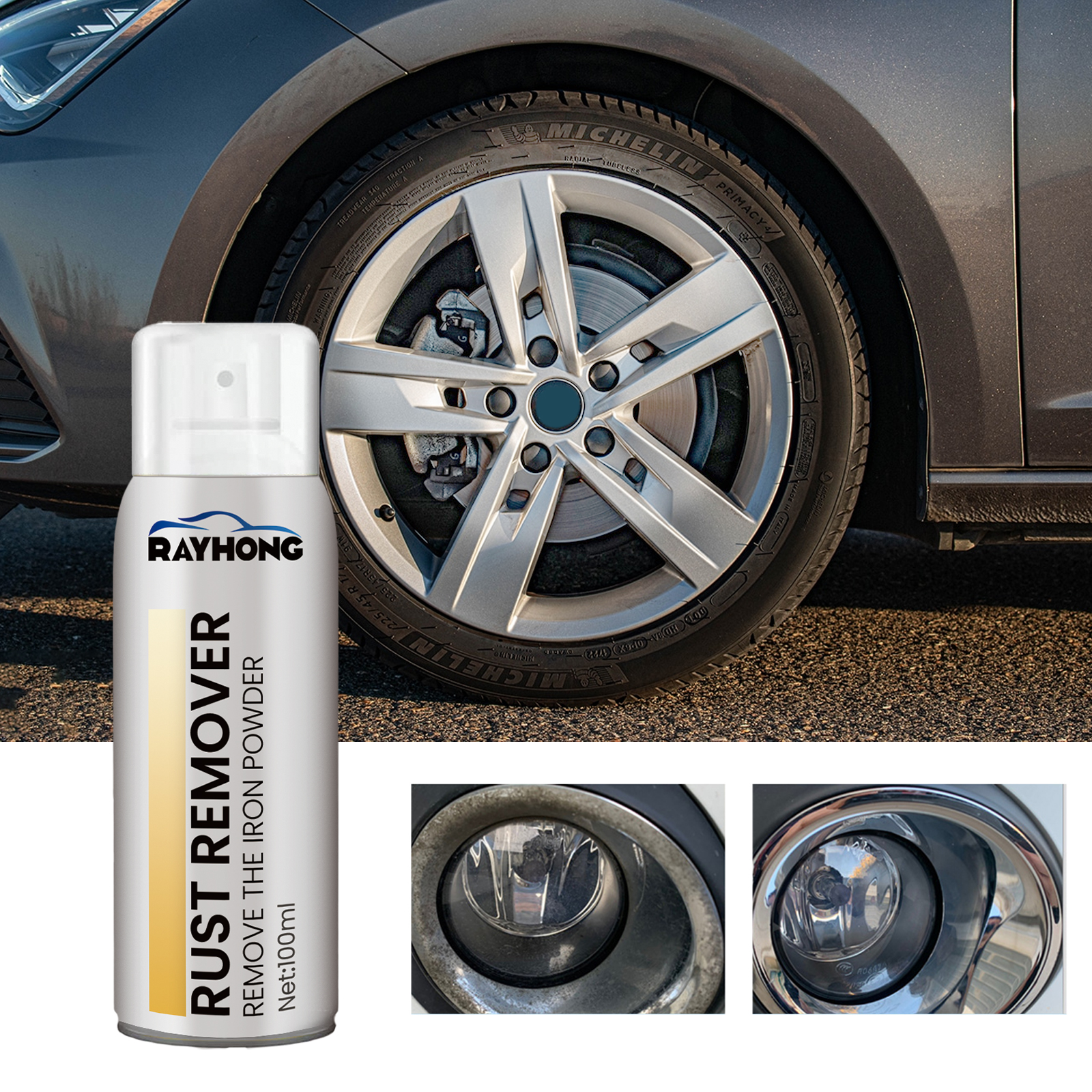 100g Metal Surfaces Rust Remov - Spray Paint Primer のレビューと価格