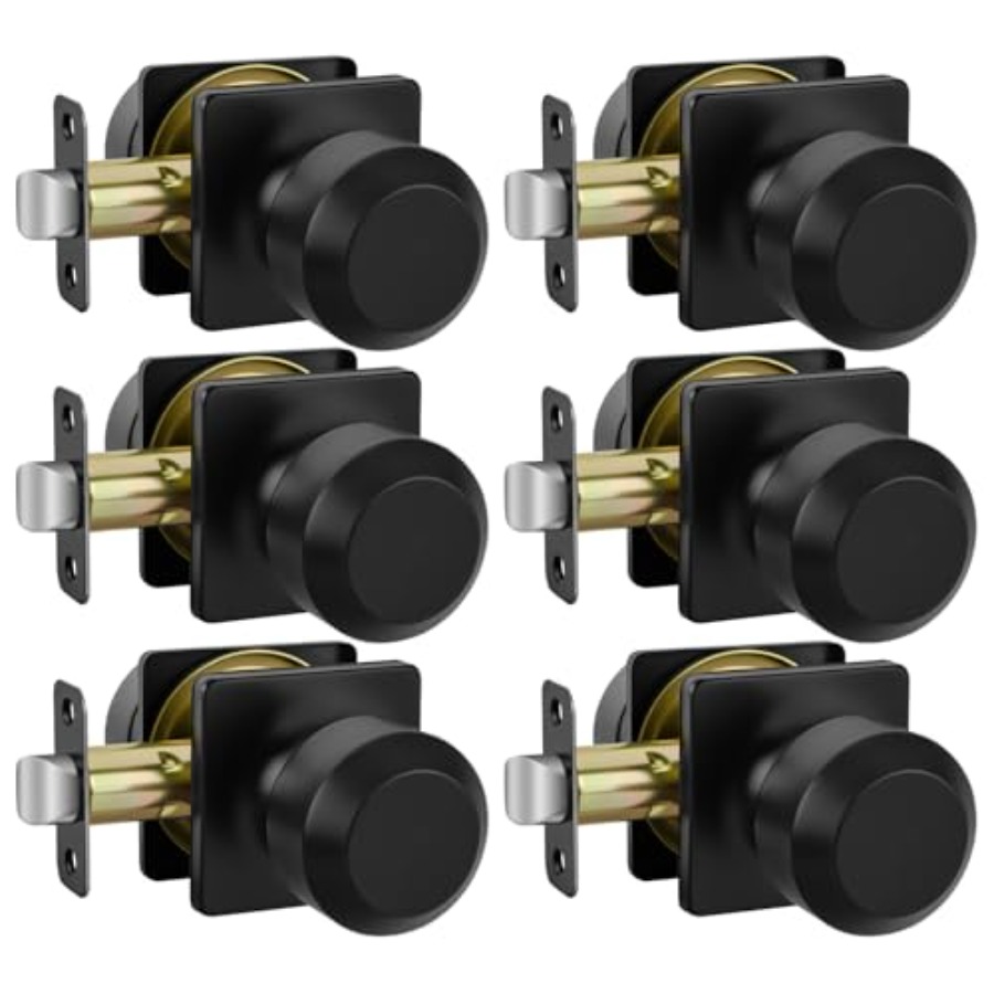 Packs Interior Door Knobs, Doo - Door Knob Replacement のレビューと価格