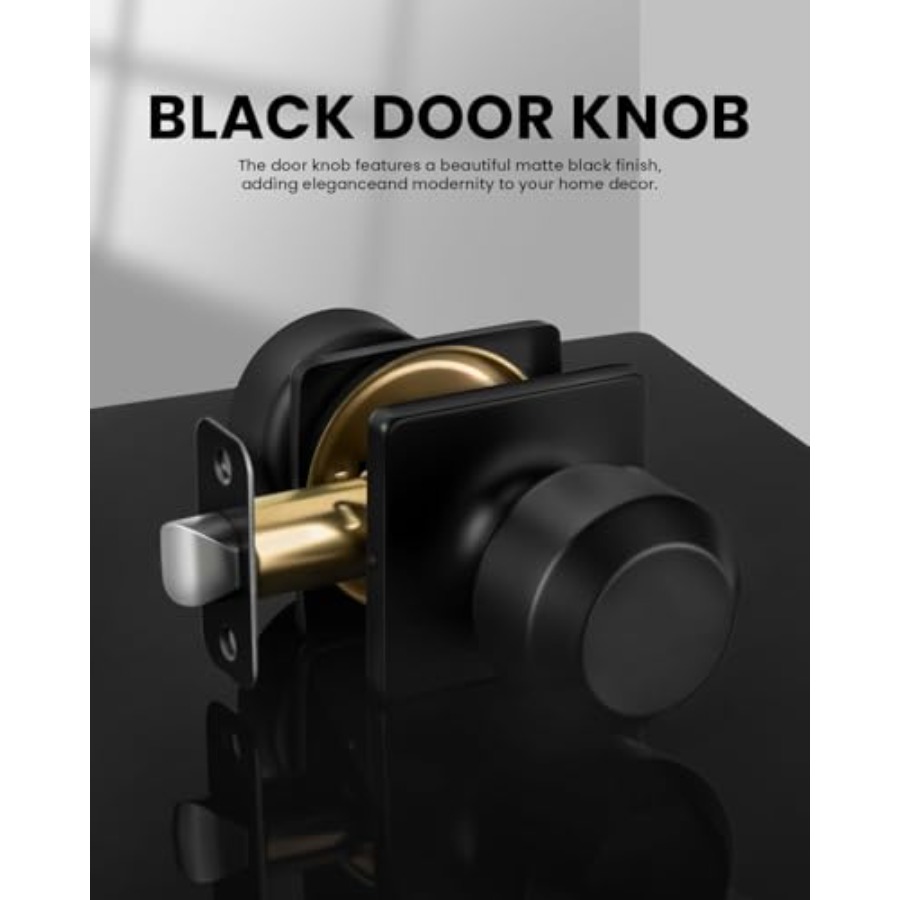 Packs Interior Door Knobs, Doo - Door Knob Replacement のレビューと価格
