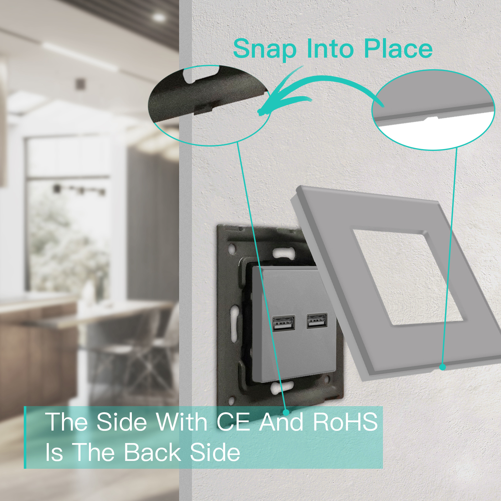 Bseed Wall Power Socket Switch - Home Improvement Outlet のレビューと価格