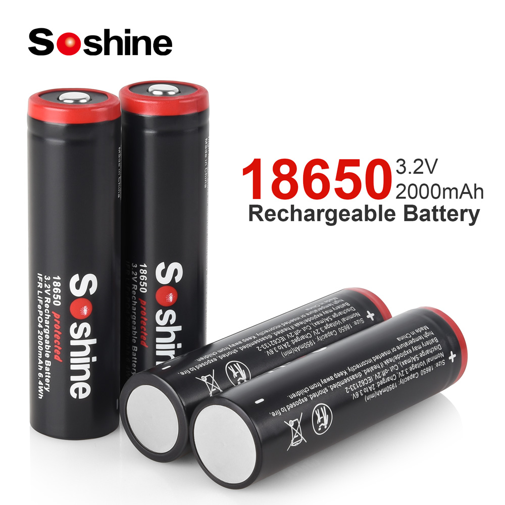 Soshine 3.2V 2000mAh Rechargea - Home Improvement House のレビューと価格