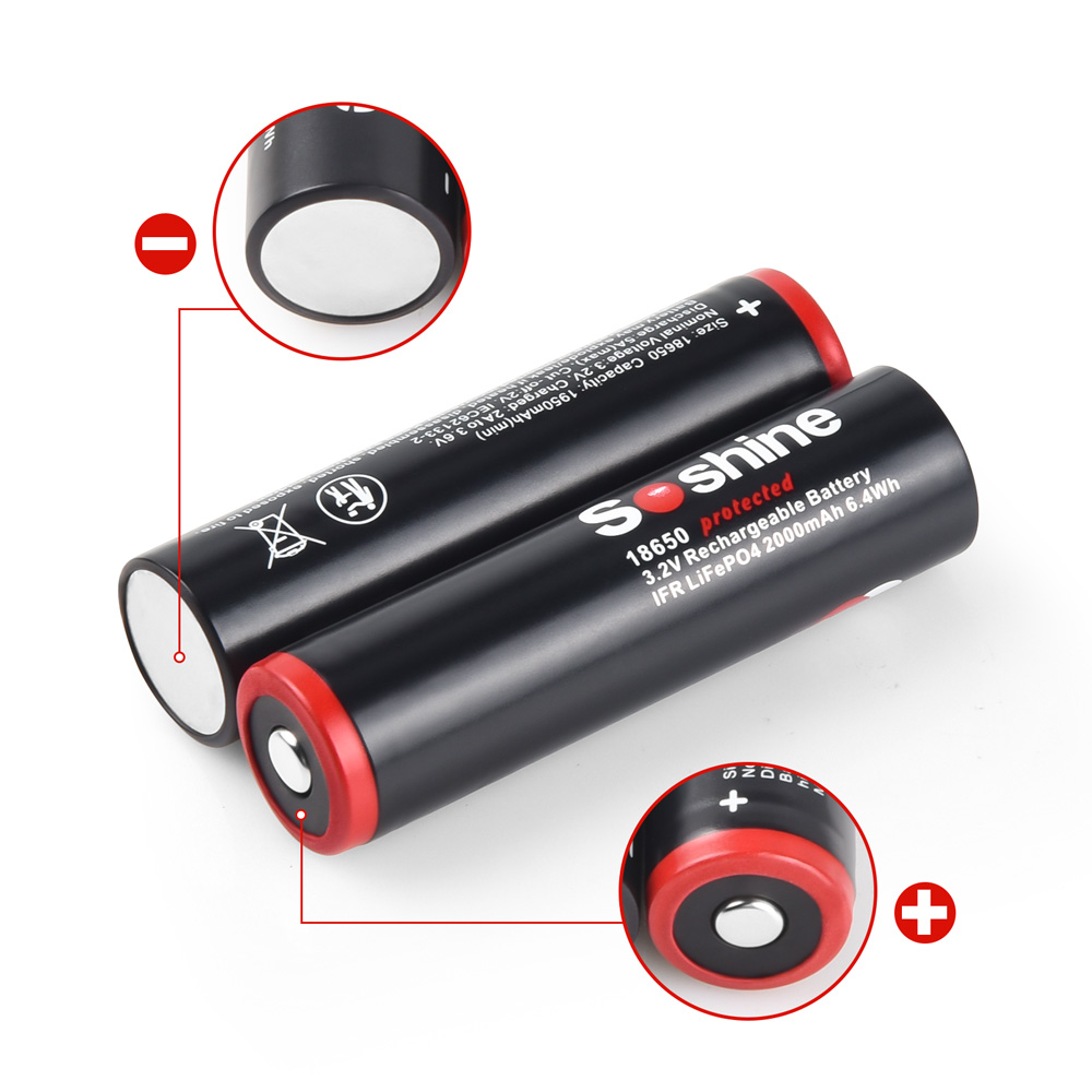 Soshine 3.2V 2000mAh Rechargea - Home Improvement House のレビューと価格
