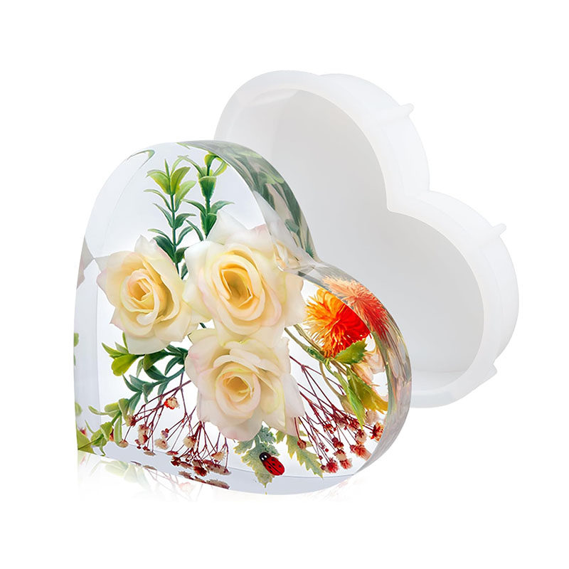 Large Heart Epoxy Resin Mold F - Home Improvement House のレビューと価格