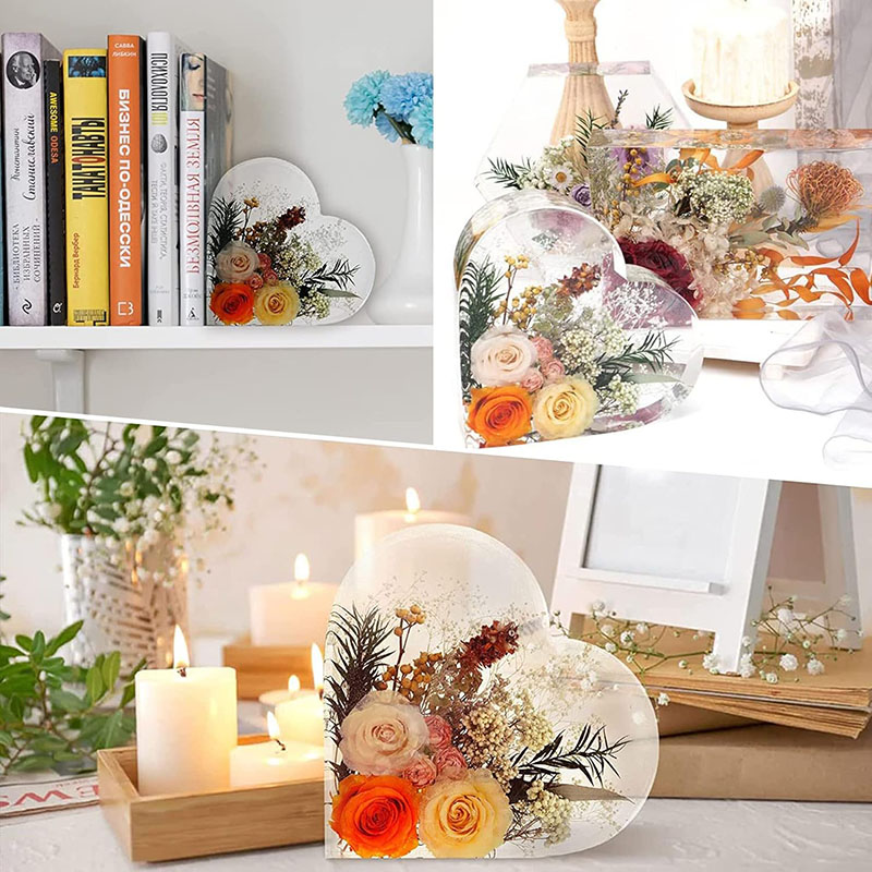Large Heart Epoxy Resin Mold F - Home Improvement House のレビューと価格
