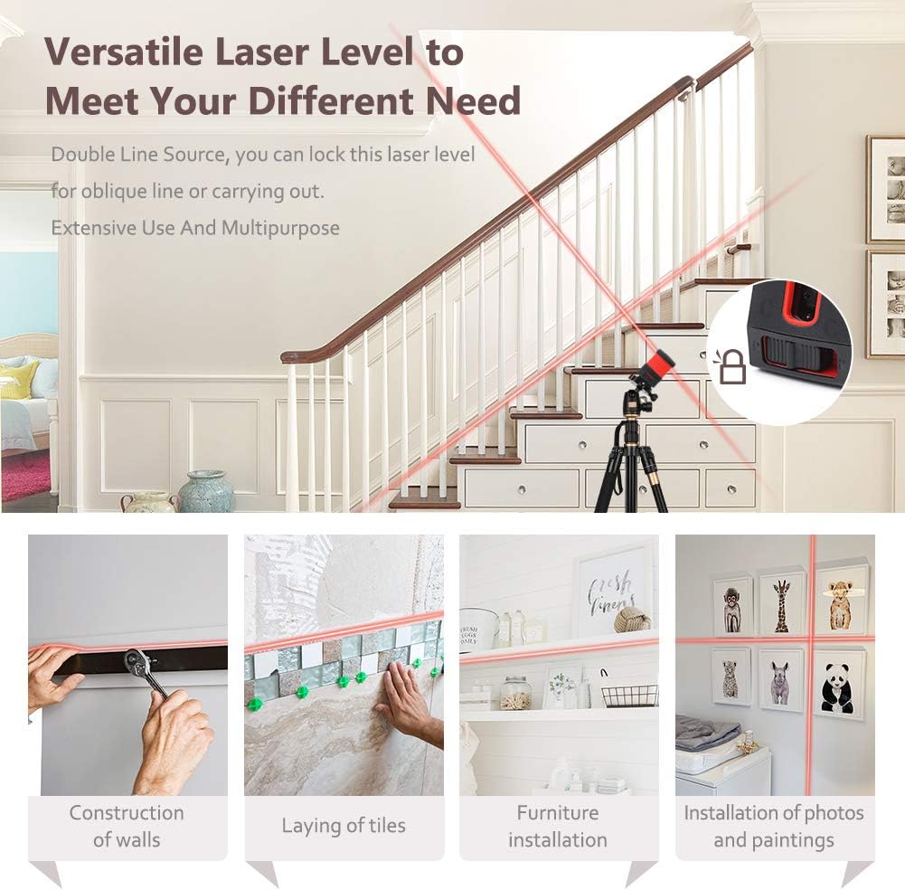 BOAYAL Self Leveling Laser Lev - Level Laser Line のレビューと価格