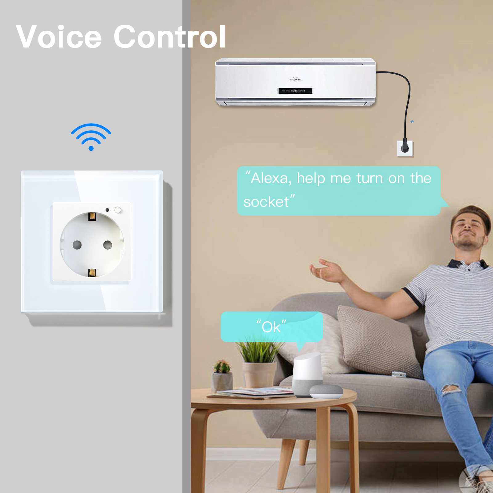 Bseed Smart Socket EU Standard - Home Improvement Outlet のレビューと価格