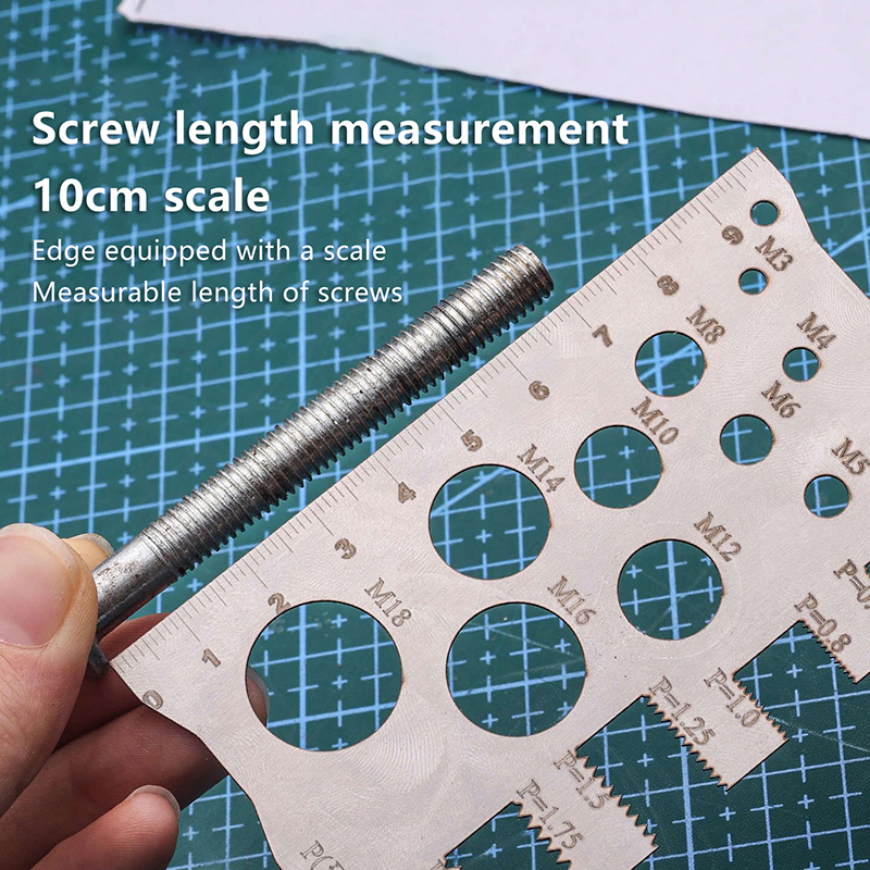 Thread Pitch Gauge Measurement - Home Improvement House のレビューと価格