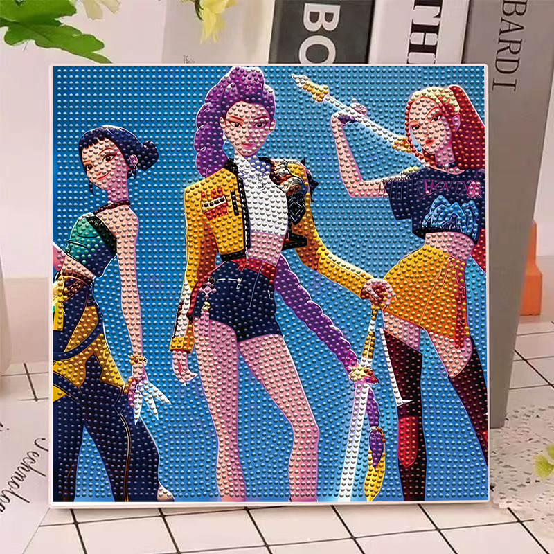 Anime Gilrs Lumi Mila Zoi K-po - Home Improvement Diy のレビューと価格