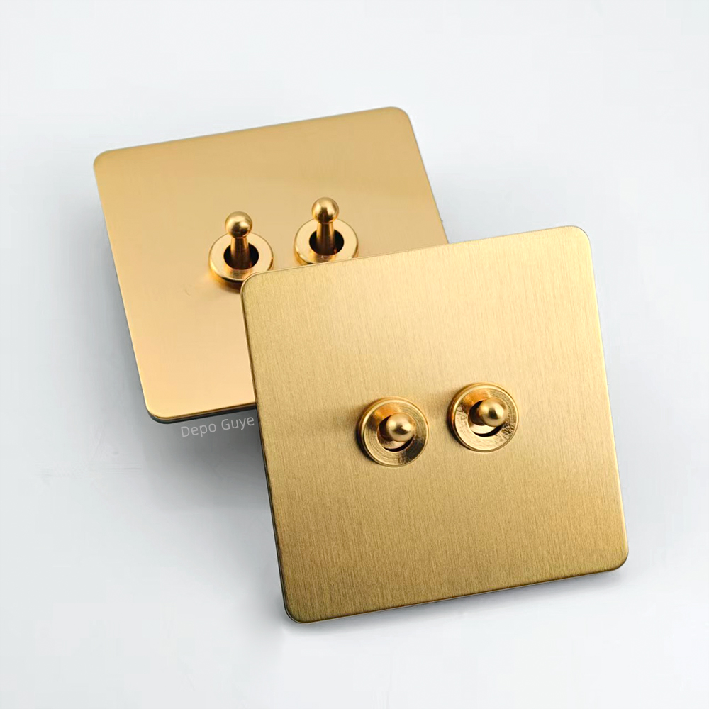 5/10 PCS Gold Wall Light Toggl - Home Improvement Guy のレビューと価格
