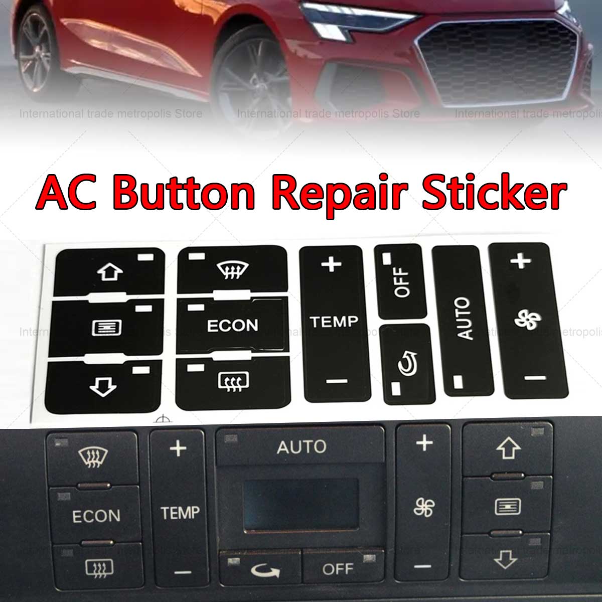 Car Air Conditioner Control Sw - Door Knob Replacement のレビューと価格