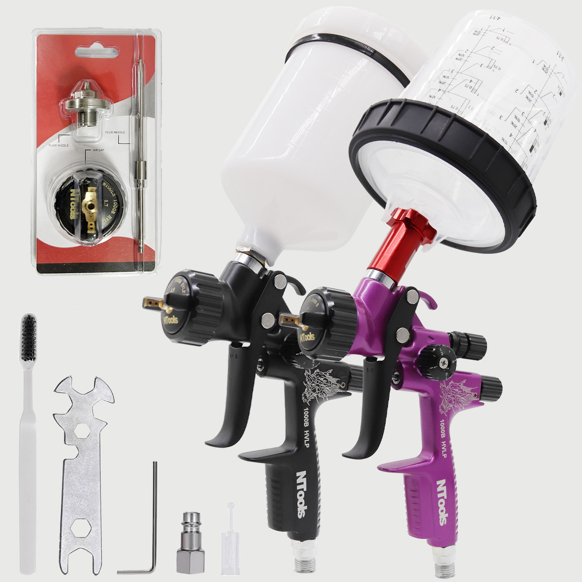 1.3mm Paint Spray Gun And 1.4m - Spray Paint Primer のレビューと価格