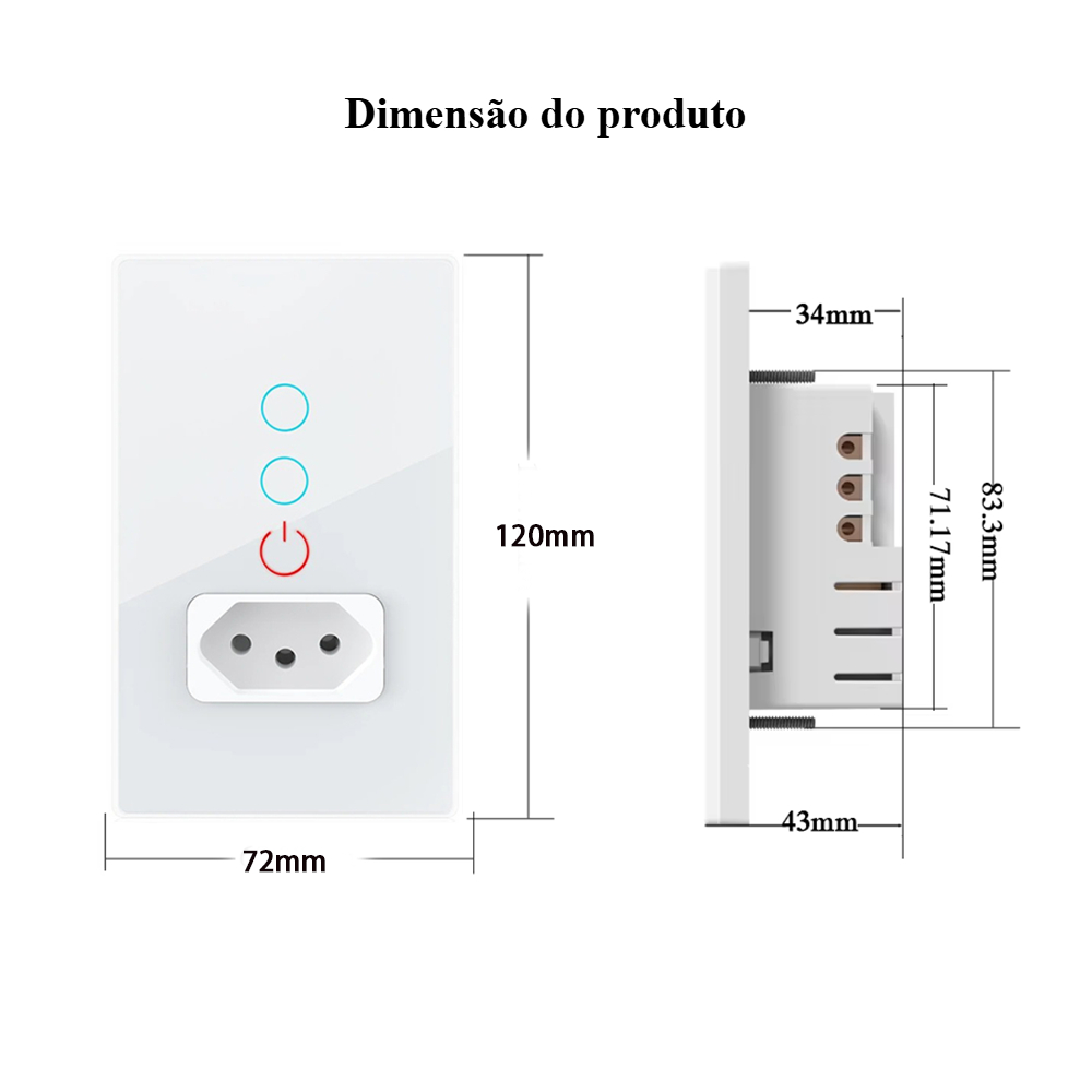 Melery Tuya Wifi Smart Brazil  - Home Improvement Outlet のレビューと価格