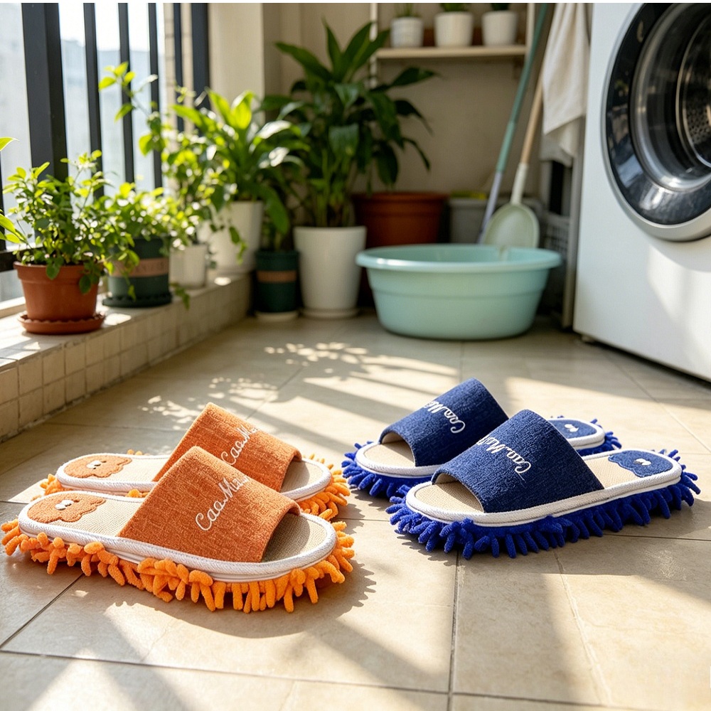 1 Pair Microfiber Cleaning Mop - Home Improvement House のレビューと価格