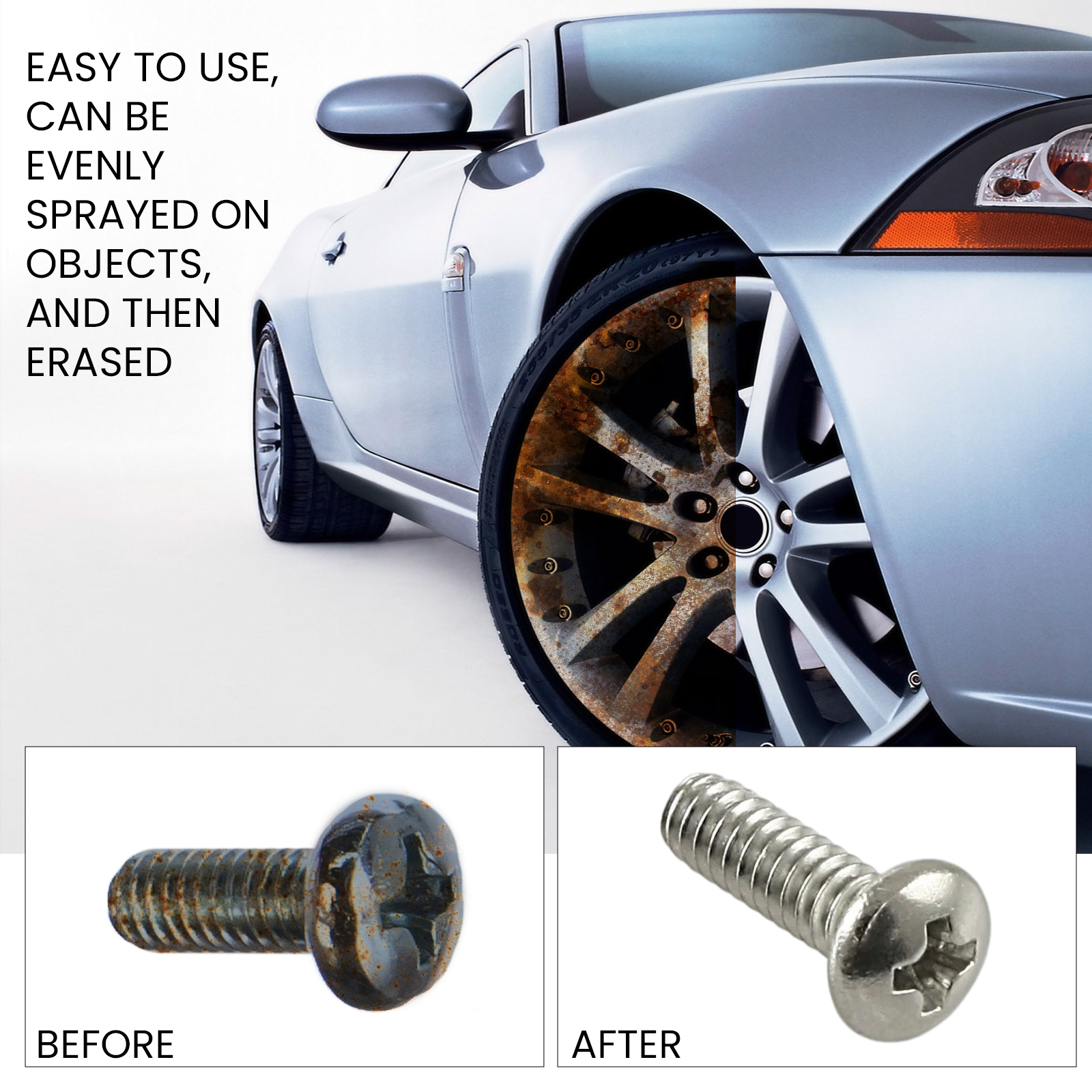 100g Metal Surfaces Rust Remov - Spray Paint Primer のレビューと価格