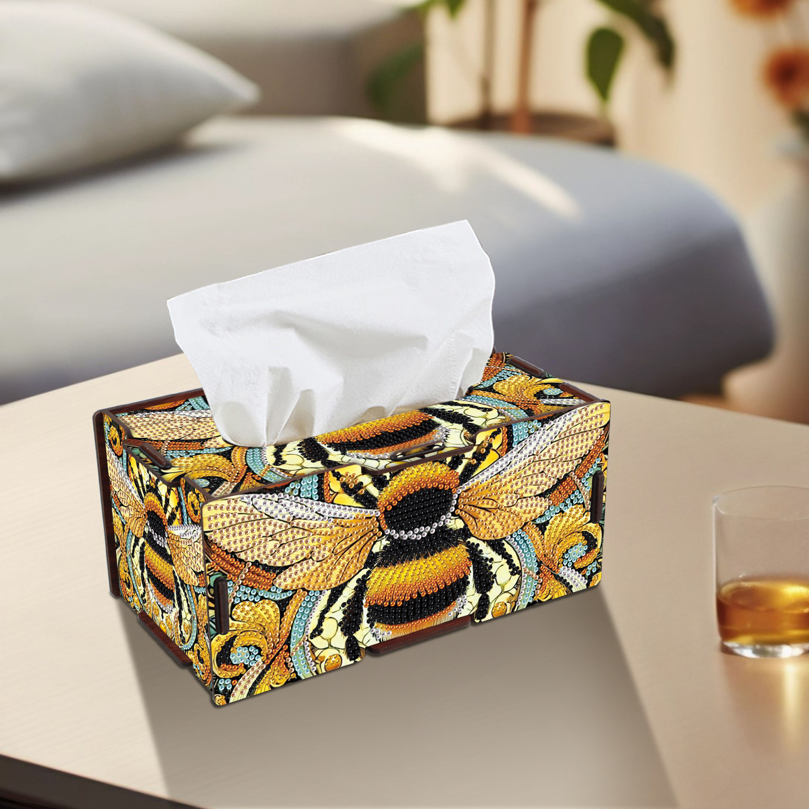 Diamond Art Painting Tissue Bo - Home Improvement Diy のレビューと価格