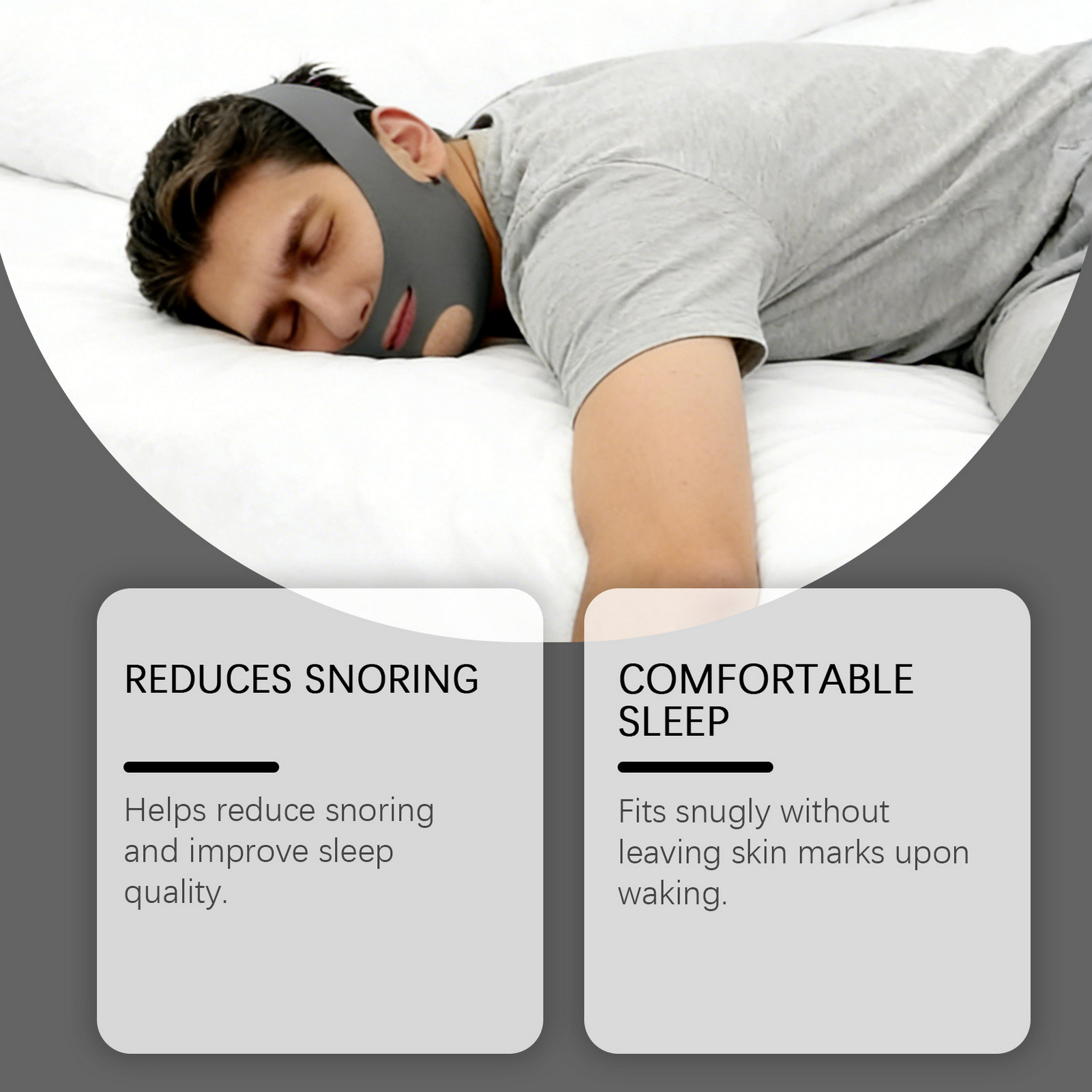 Sleep Chin Strap Elastic Polye - Home Improvement Us のレビューと価格