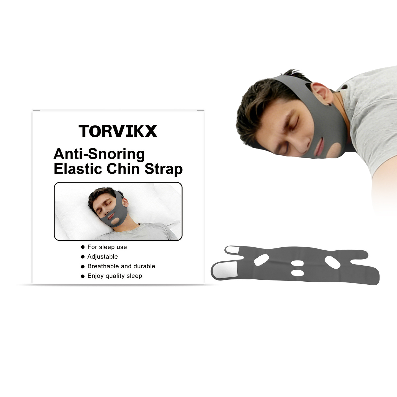 Sleep Chin Strap Elastic Polye - Home Improvement Us のレビューと価格