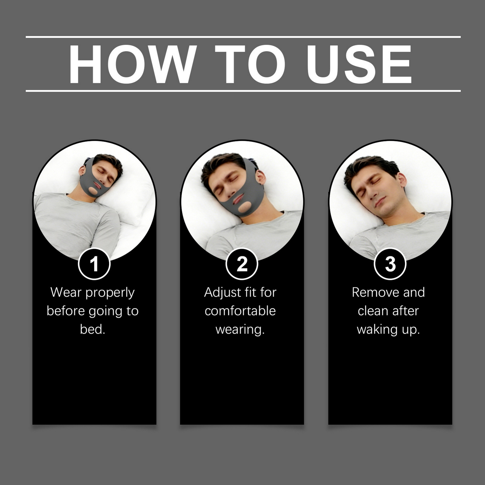 Sleep Chin Strap Elastic Polye - Home Improvement Us のレビューと価格